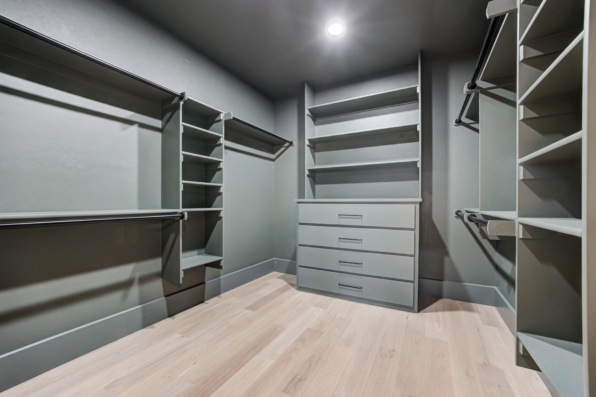 1128 NW 49th St walk-in closet with custom shelving